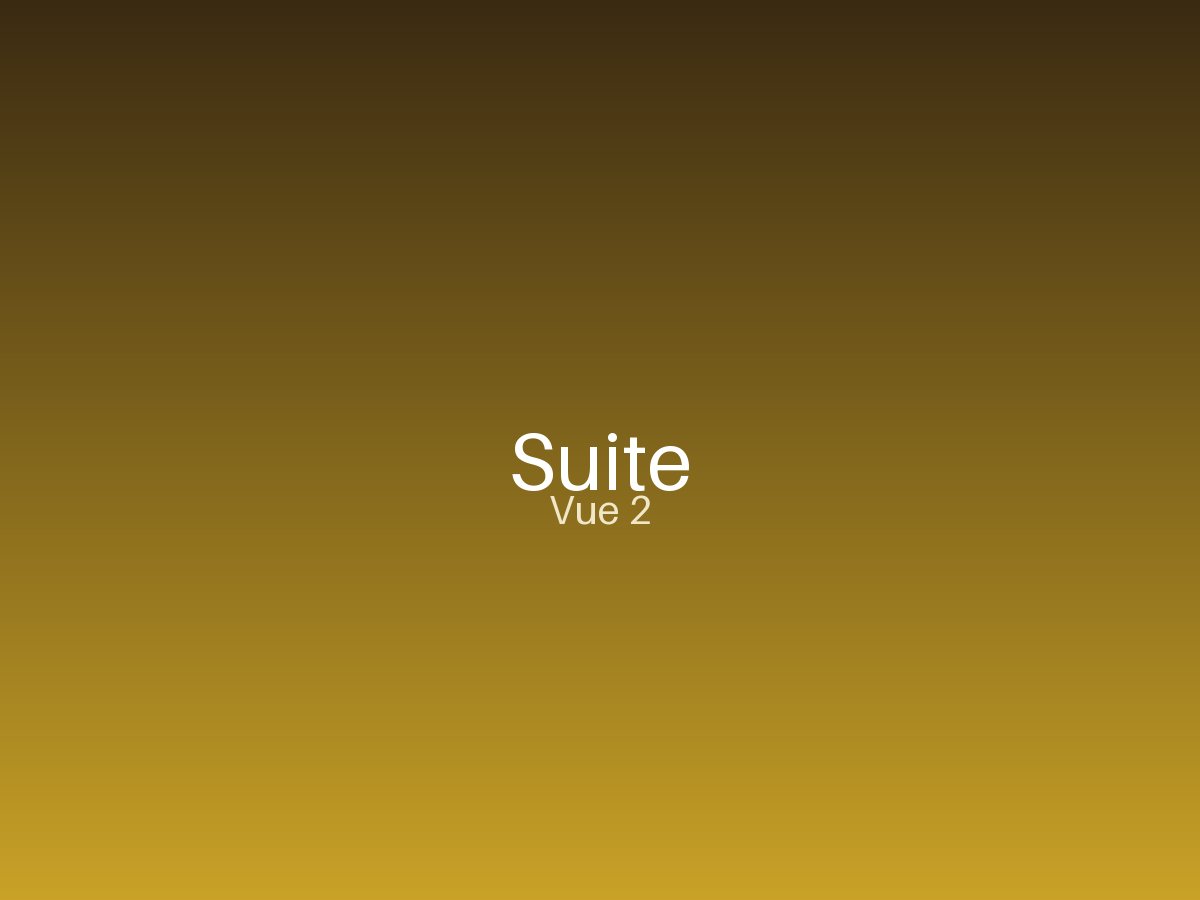Suite — vue 2